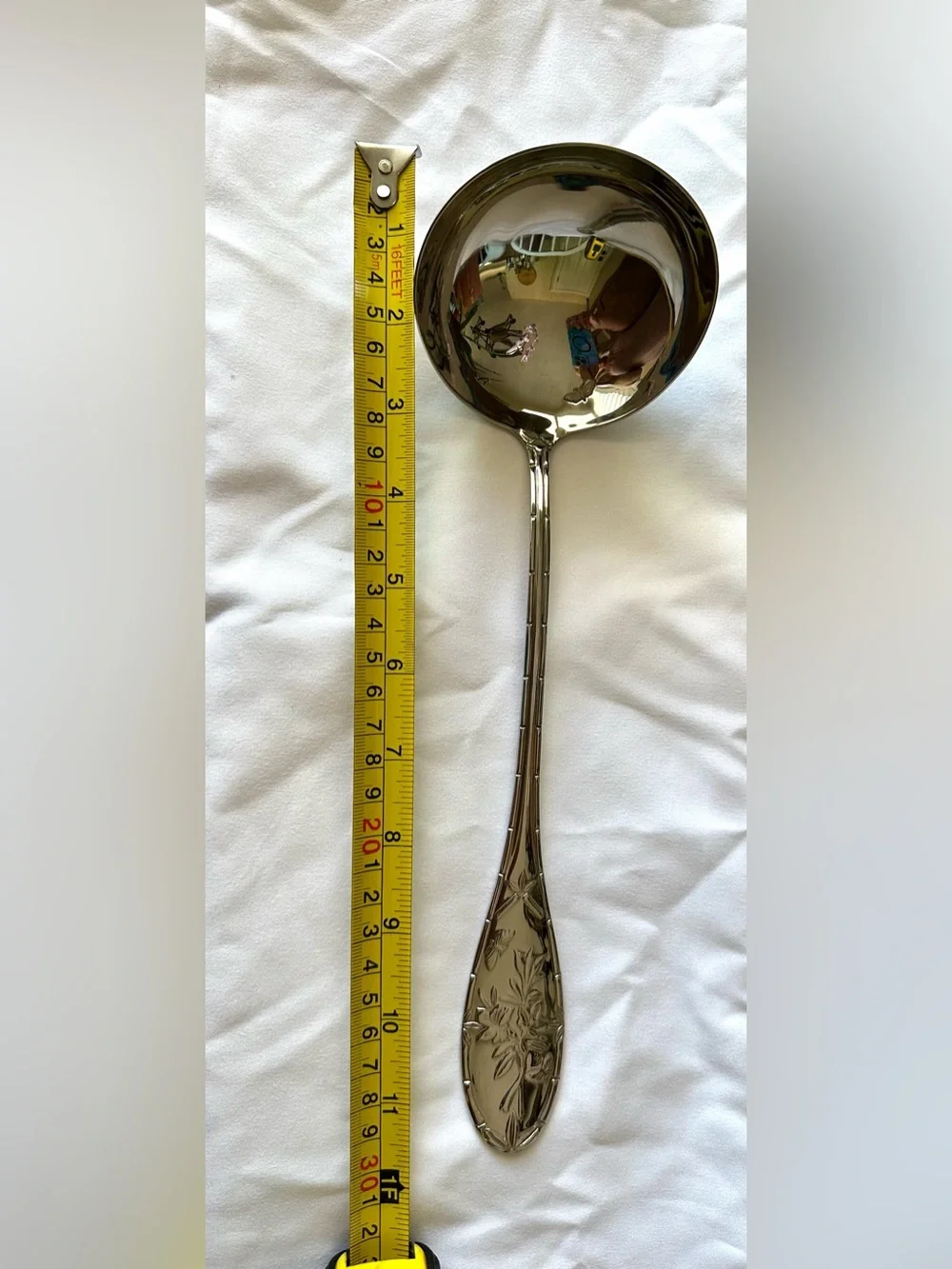 Portmeirion Botanic Garden 18/10 Stainless Steel Soup Ladle 11”